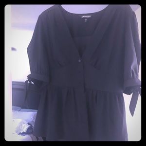 Express satin blouse